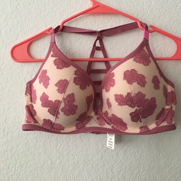 Victoria Secret PINK hibiscus flower bra - Picture 2 of 5